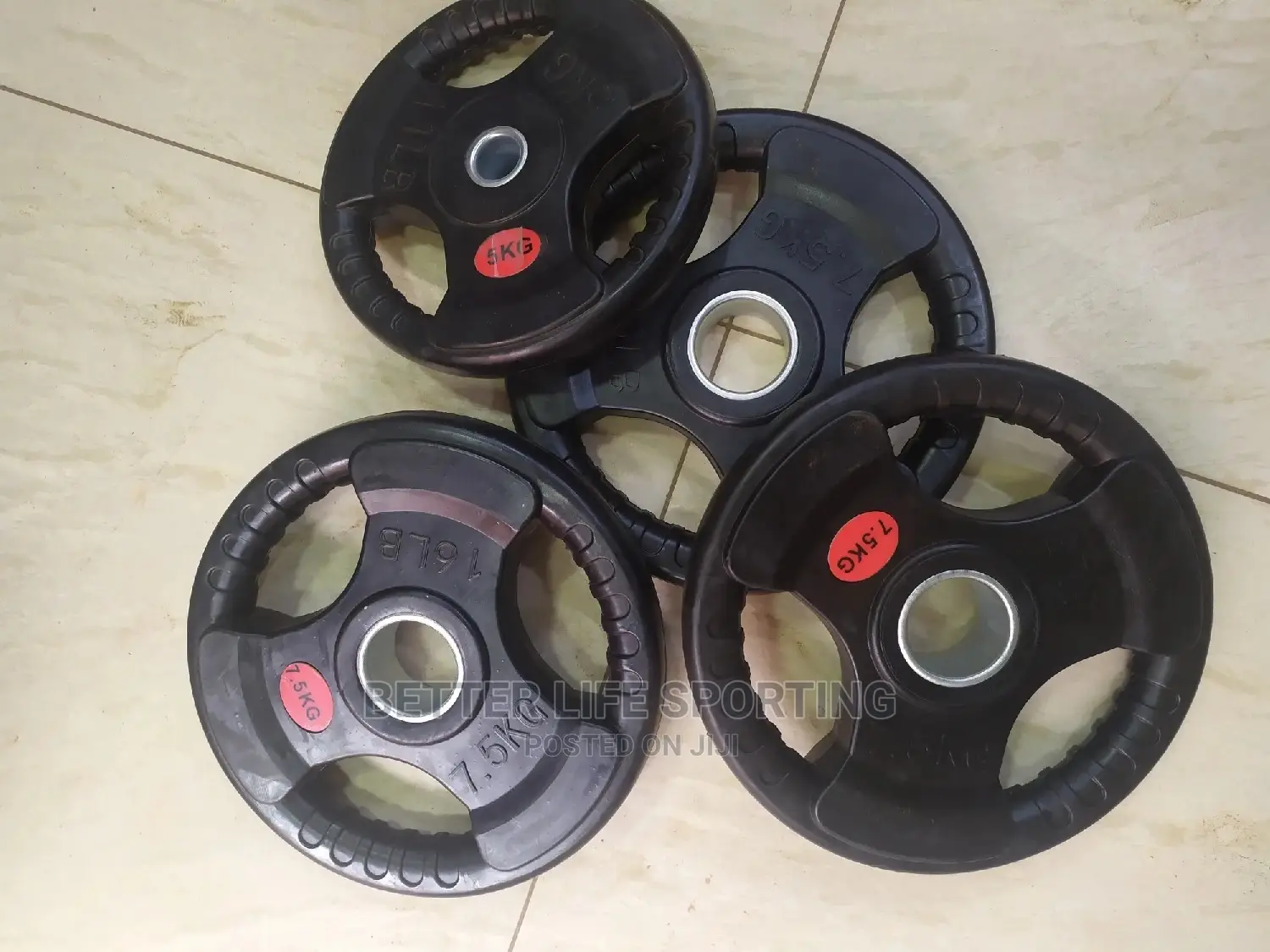 Olympic Weight Plates 5 Kgs, 7.5 Kgs, 10 Kgs, 15 Kg, 20 KGS