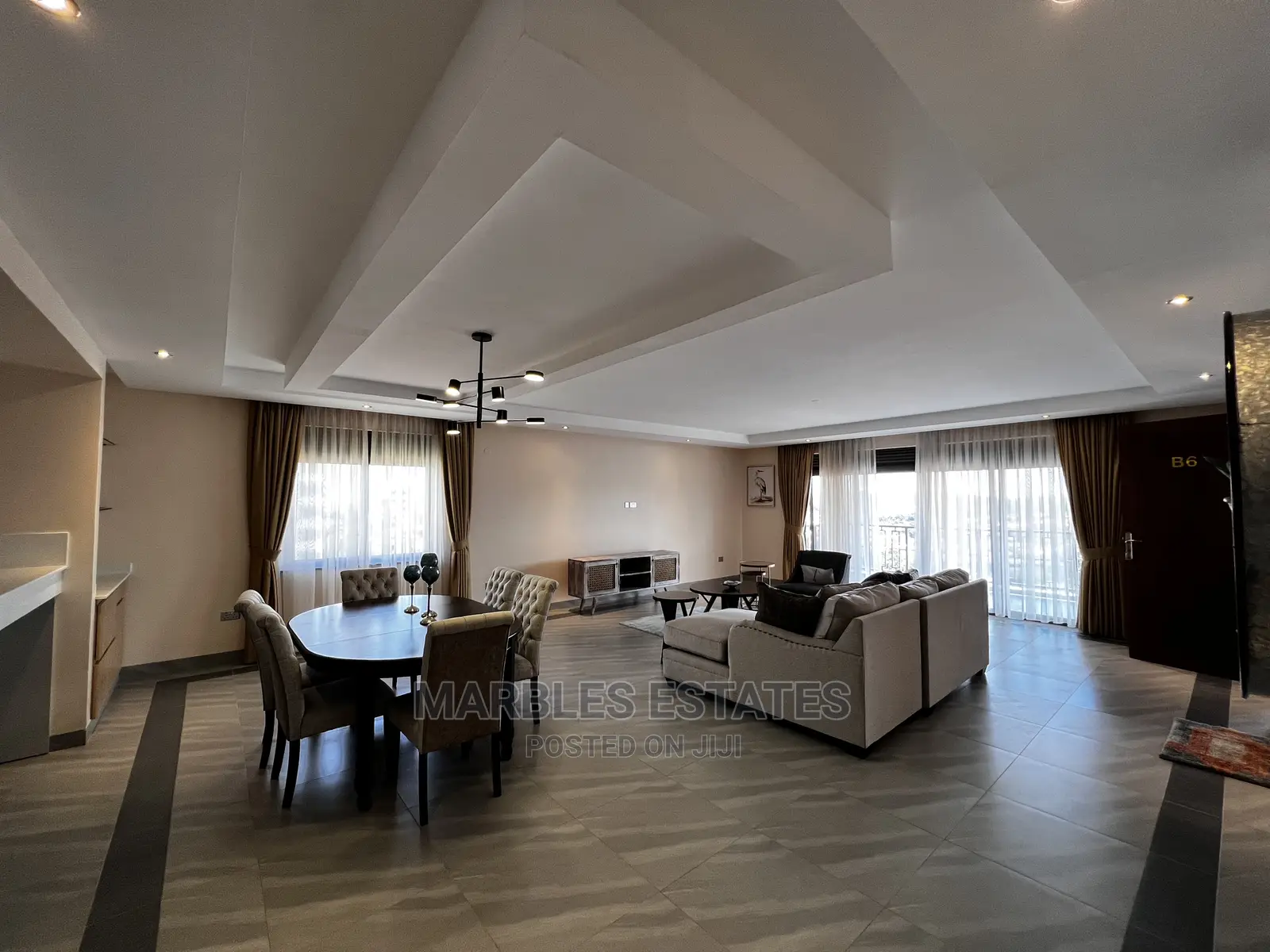 Furnished 3bdrm Apartment in Kololo, Central Division for Rent