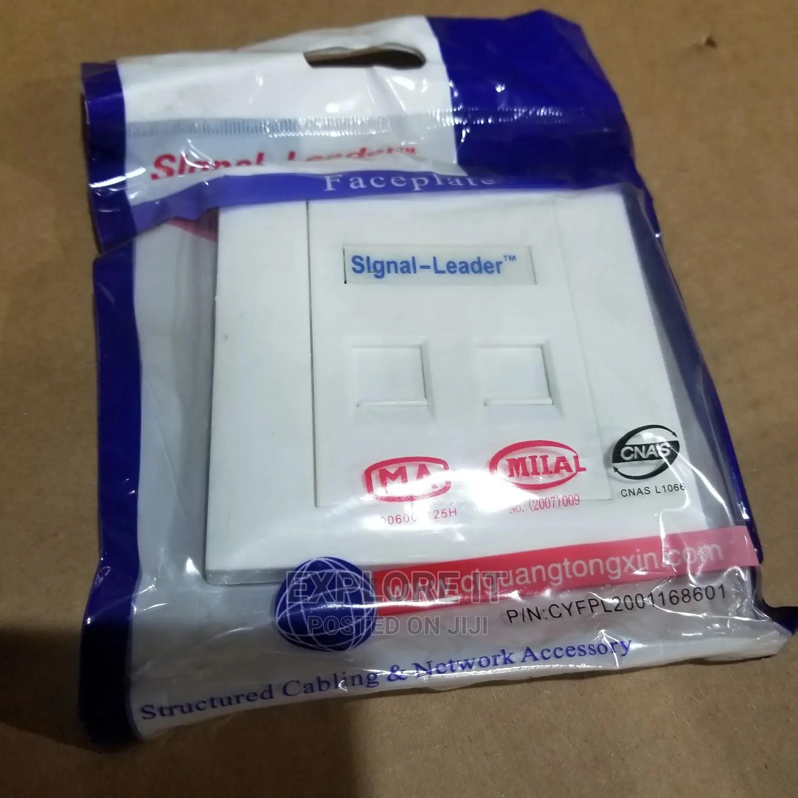 Slgnal Leader Netwoek Face Plates