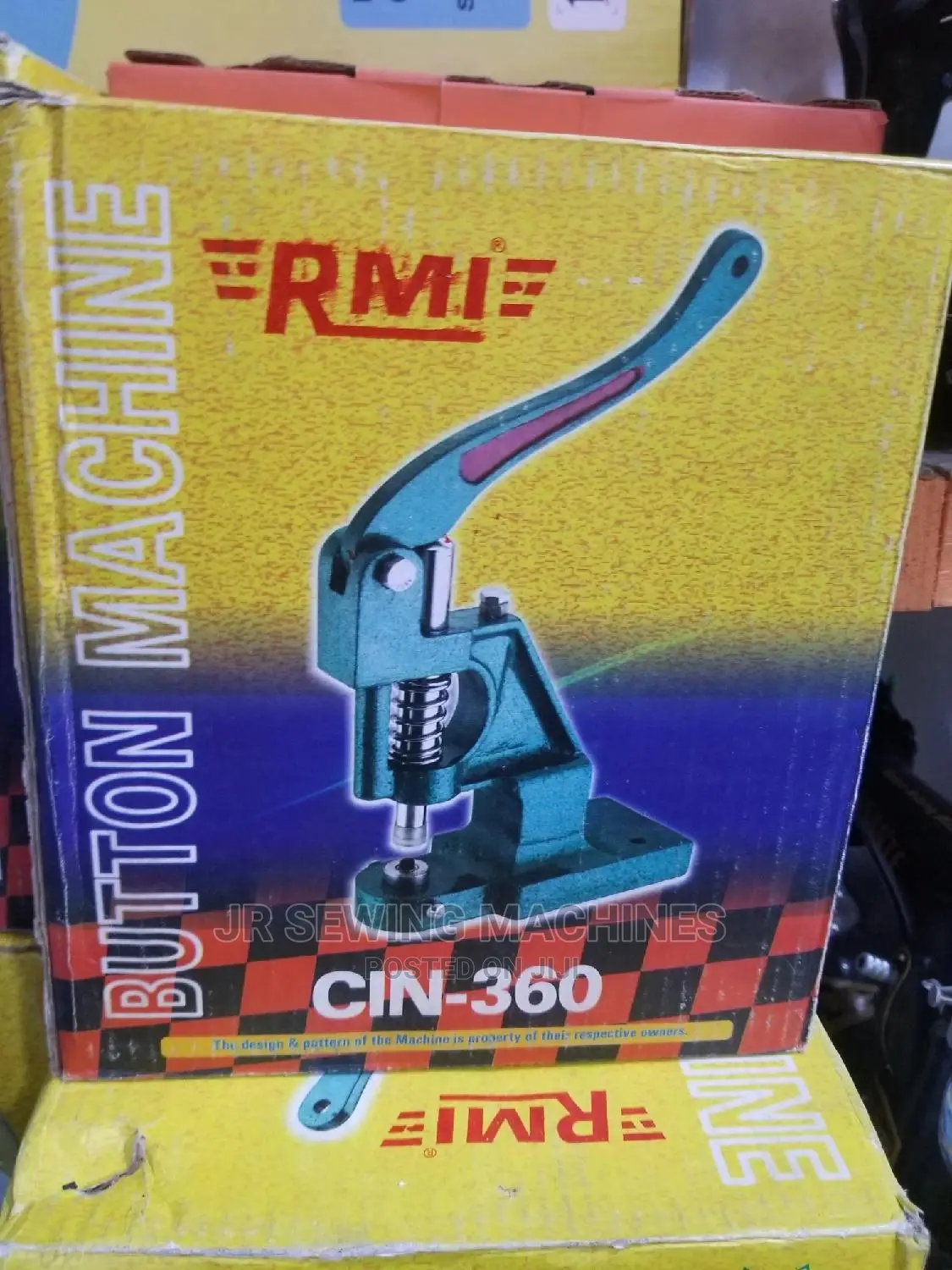 Button Presser Sewing Machine
