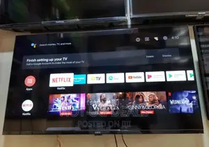 Chiq 43 Inch Frameless Smart Tv Led Tv - Black