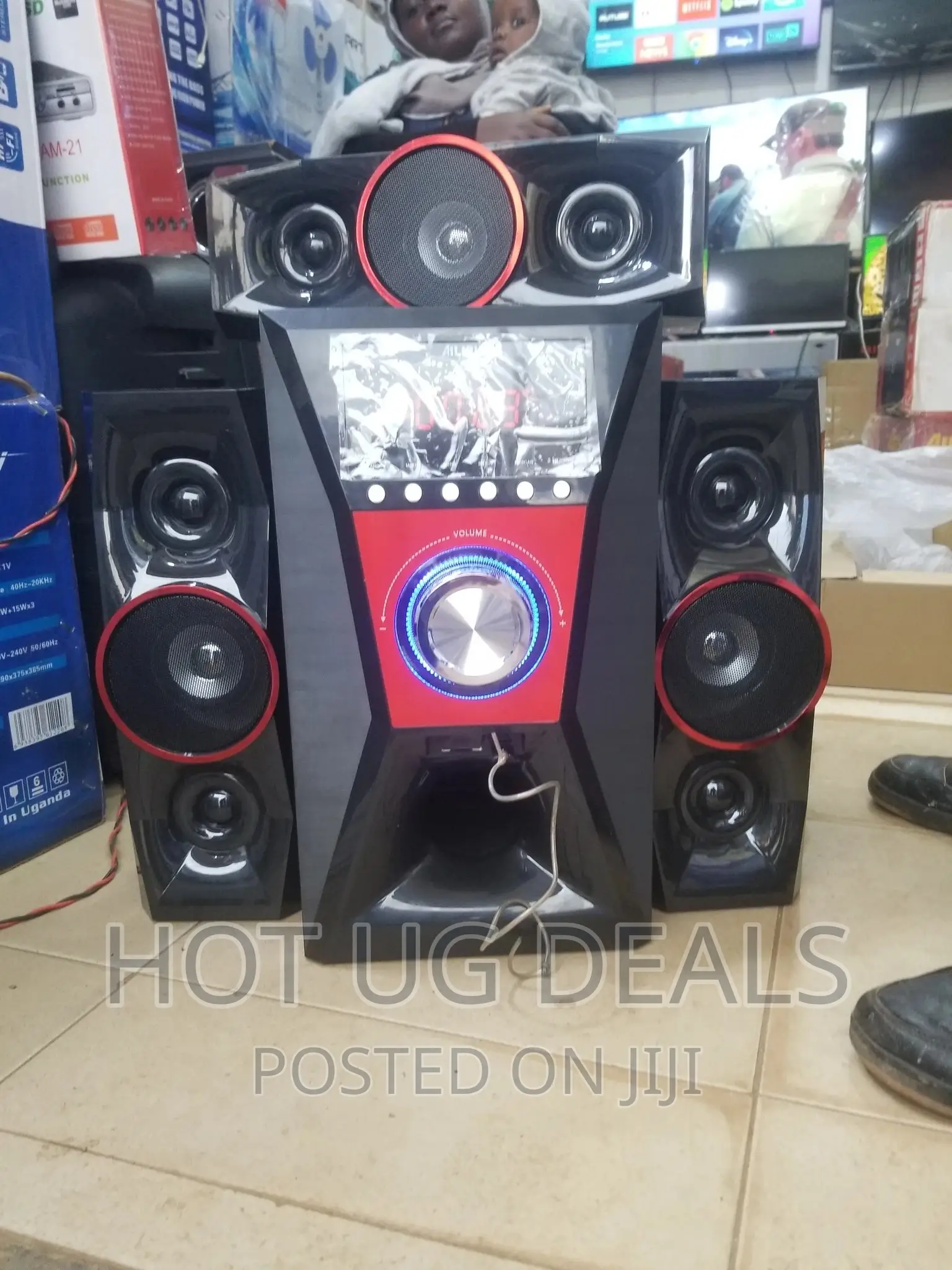AILIPU Original Woofer Multimedia Speaker SP-2363 – Black