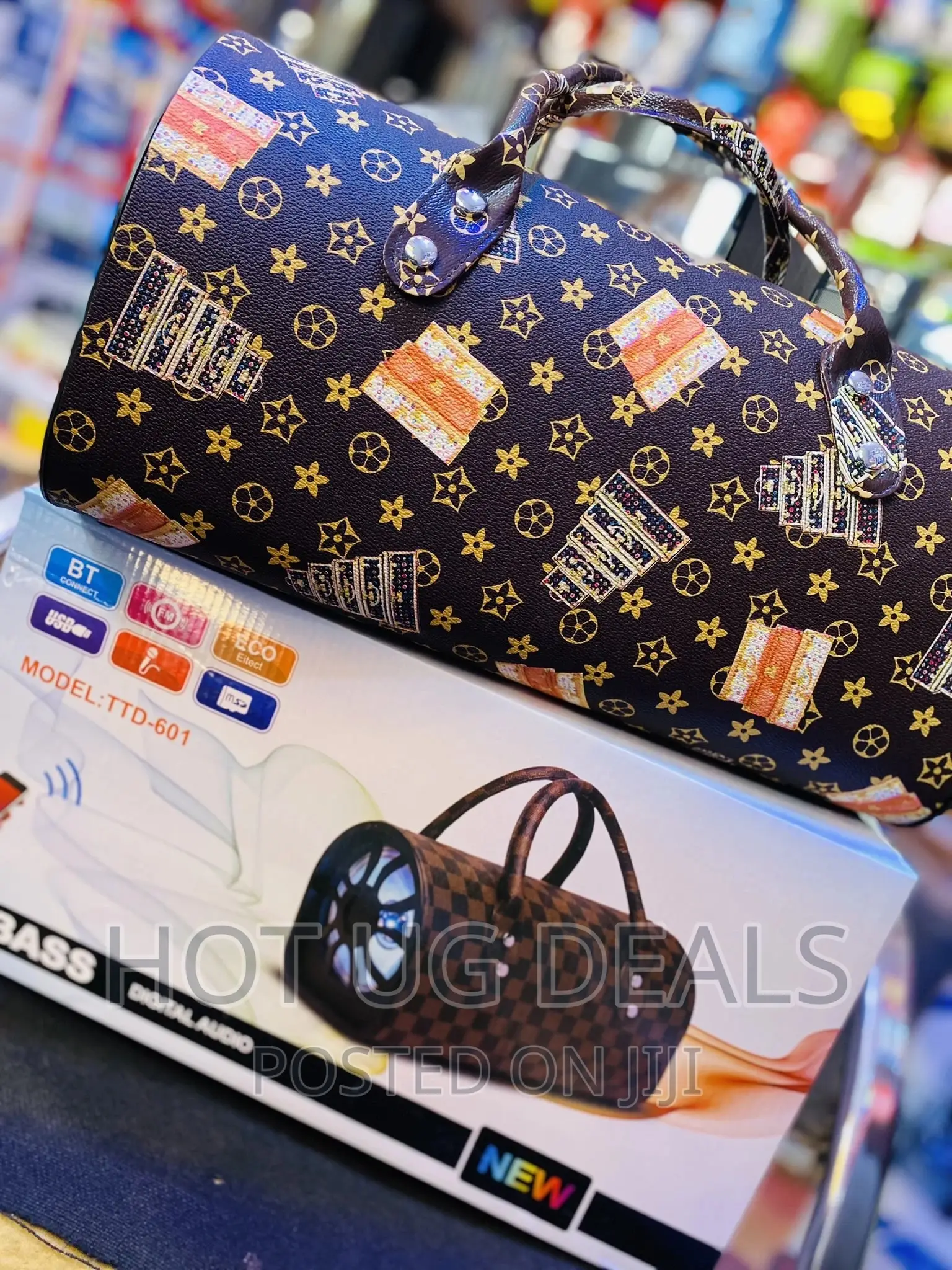 TTD-601 Handbag Speaker Music Player 6.5 Inch Party Speaker