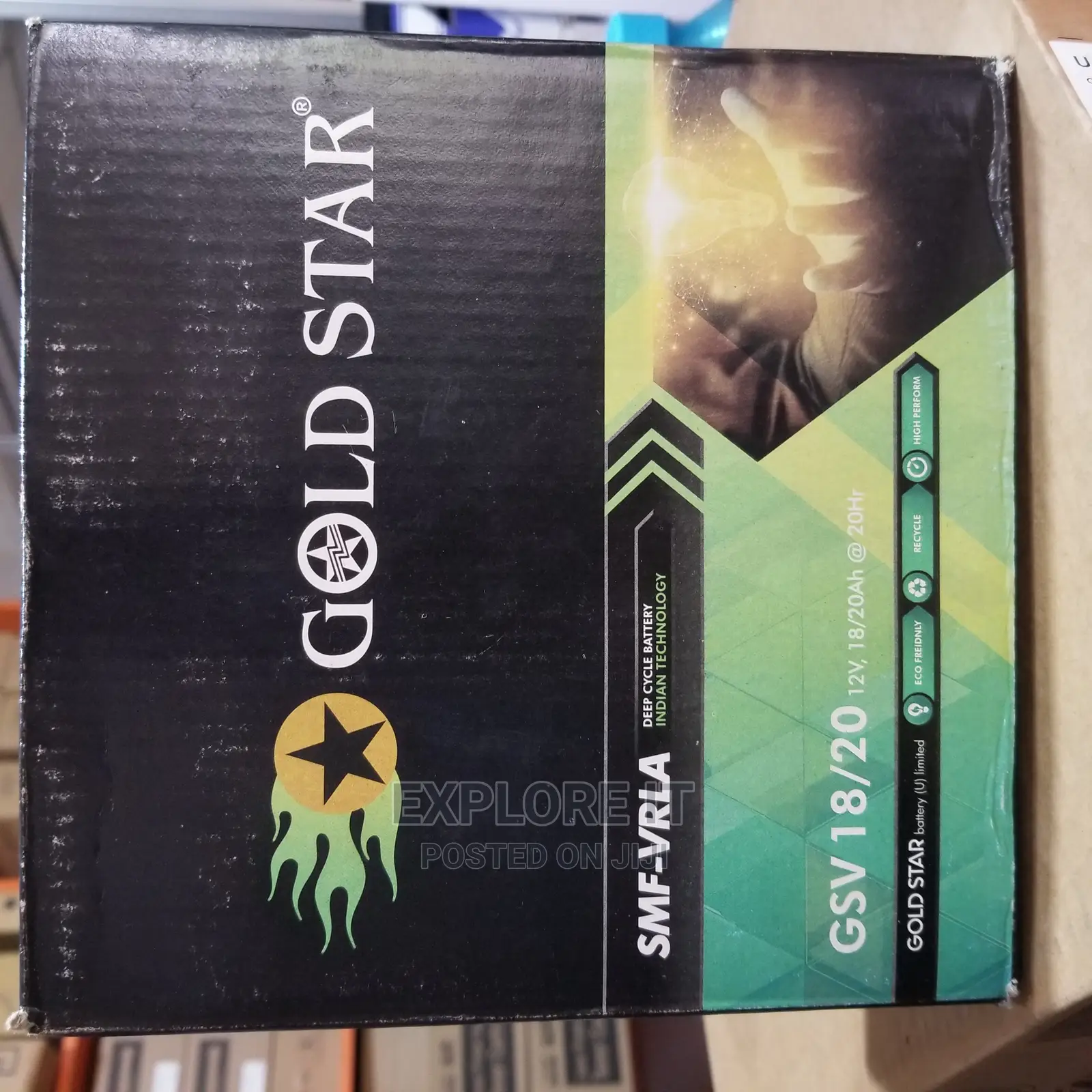 Gold Star Battery 12v 18/20ah at 20hr