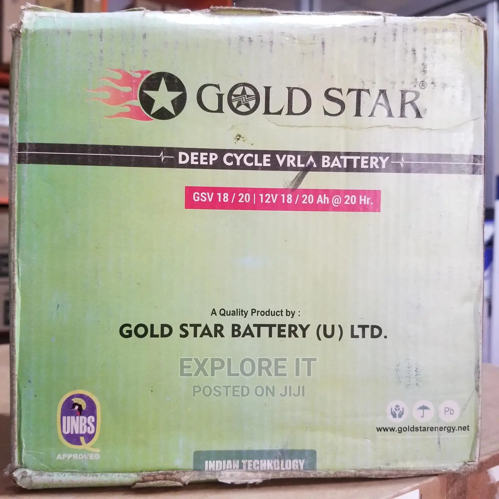 Gold Star Battery GSU 12v 18/20ah At 20hr.Jpeg