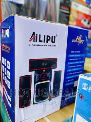 Ailipu 3.1 Home Theater Multimedia Speaker - Black/Red
