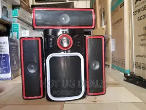 Photo - Ailipu 3.1 Home Theater Multimedia Speaker - Black/Red
