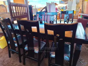6seater Dinning Set-Brown