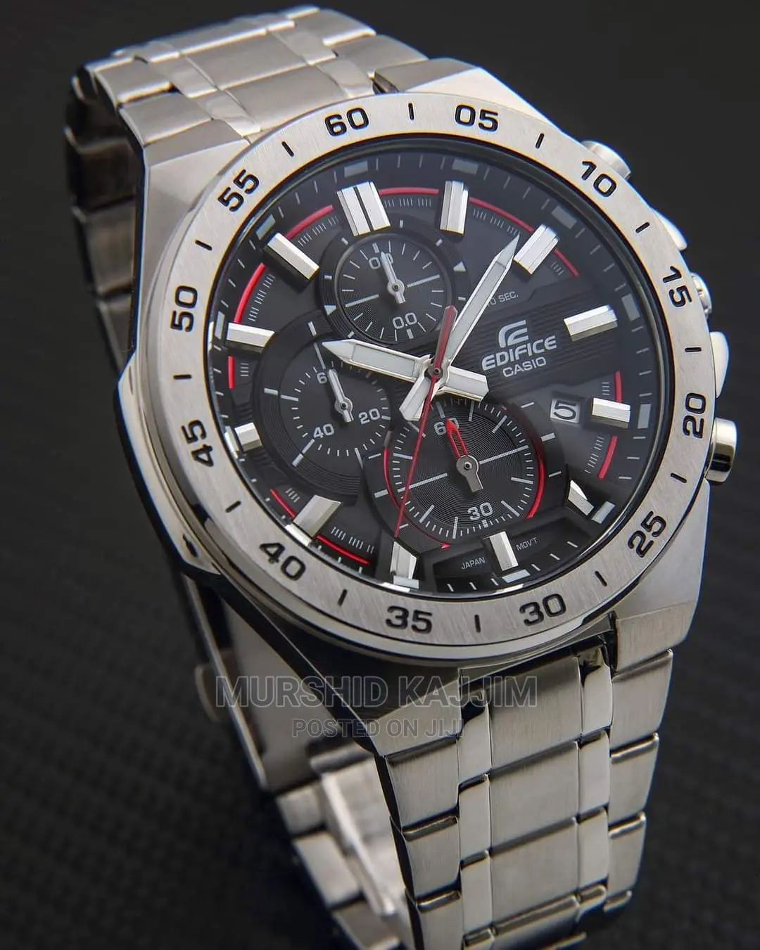 Casio Eddifice EFR554 Japan Movement Quartz Engine (Silver)