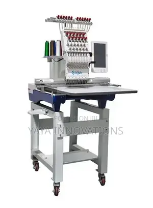 Digitized Solo Head Embroidery Machine