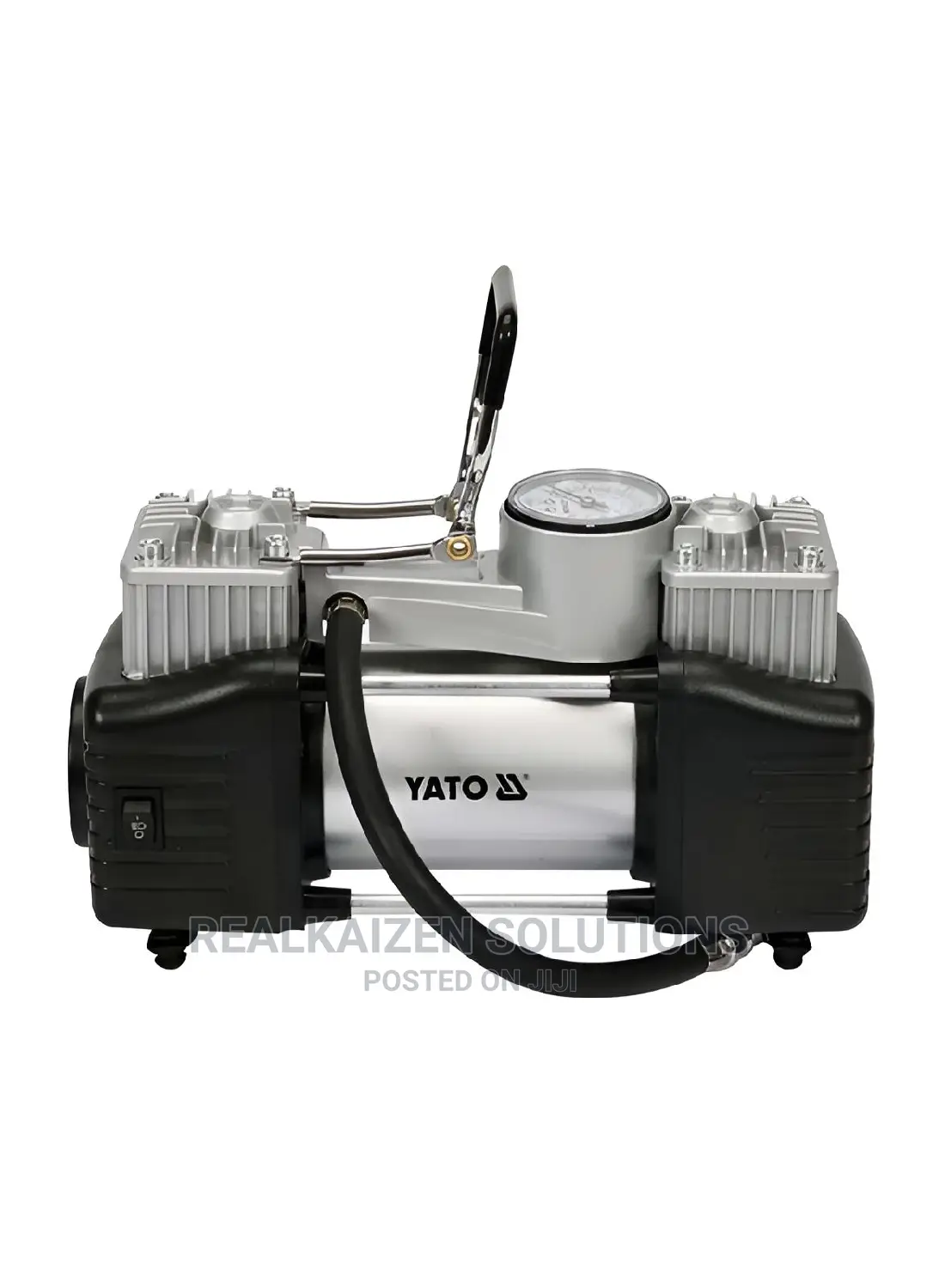 YATO 12V Portable Car Air Compressor With LED Lamp 250W