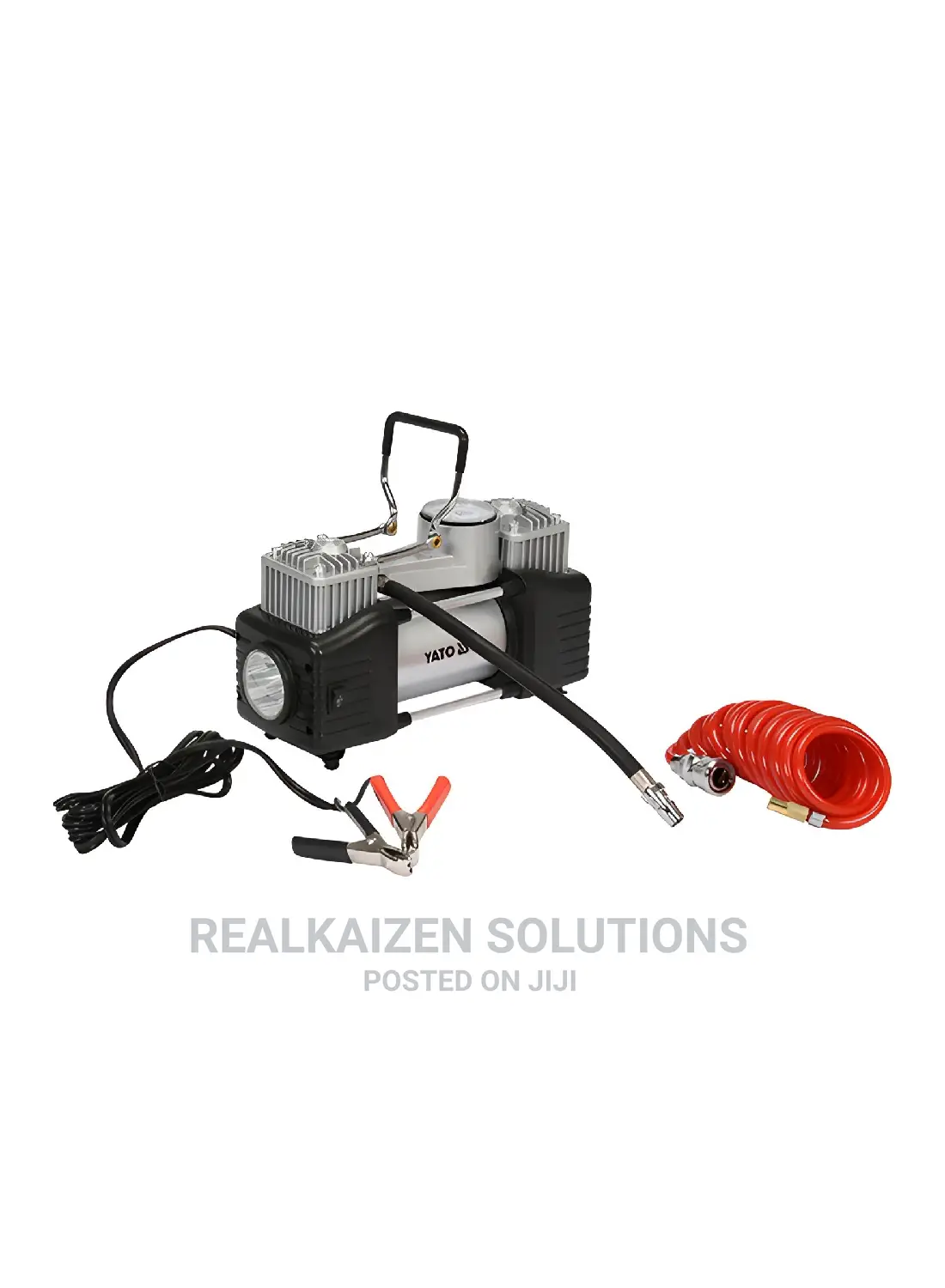 YATO 12V Portable Car Air Compressor With LED Lamp 250W