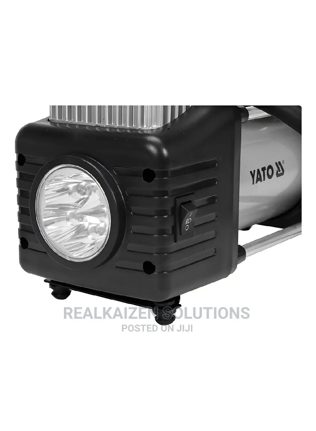 YATO 12V Portable Car Air Compressor With LED Lamp 250W