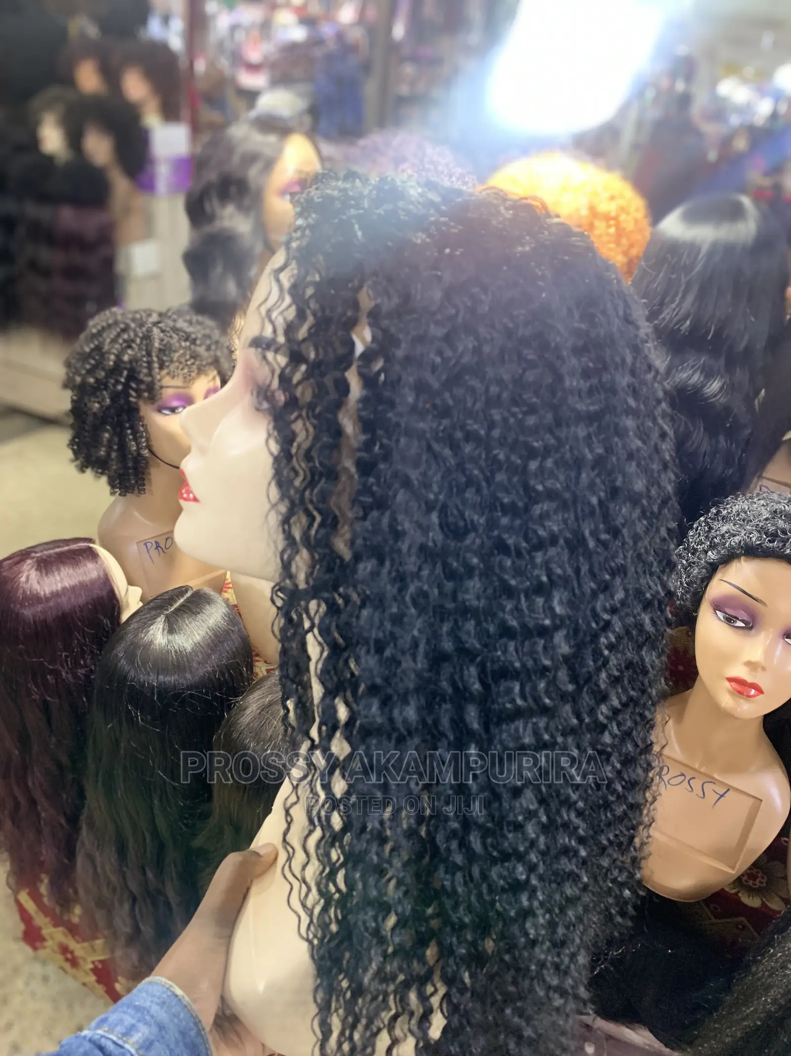Long and Medium Wigs in Different Colours