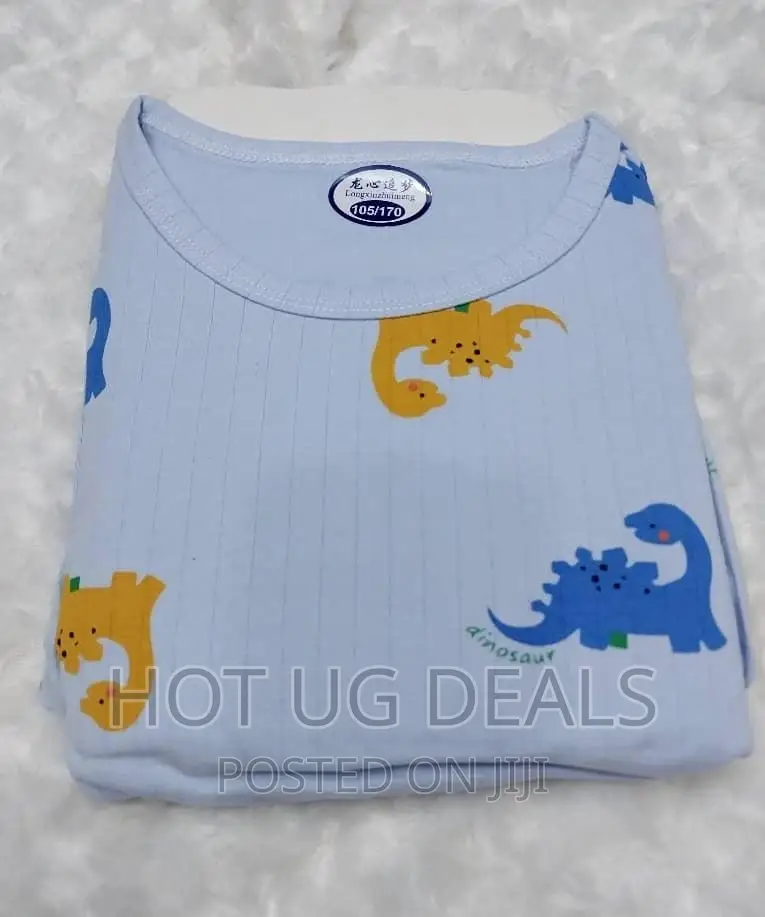 Unisex Children Night Wear Set (8 - 10 Years)- Multicolour