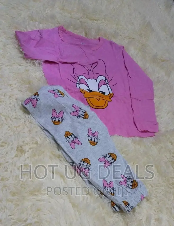 Unisex Children Night Wear Set (8 - 10 Years)- Multicolour