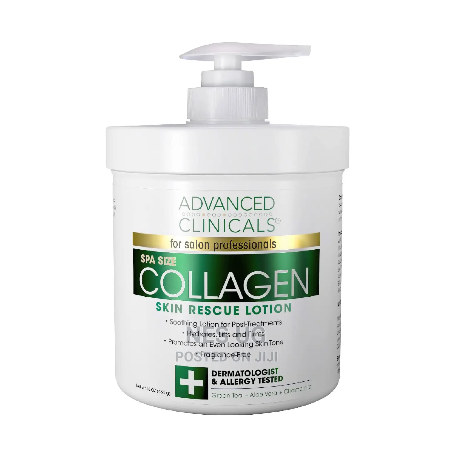 Advanced Clinicals, Collagen, Skin Rescue Lotion