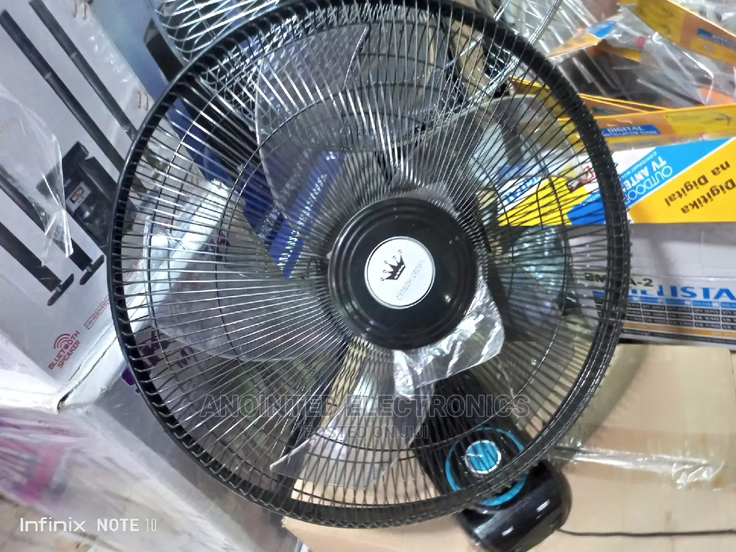 Wall Fans Black