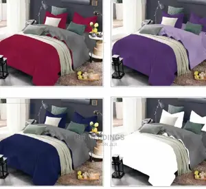 Duvet Cover With 4 Pillow Cases