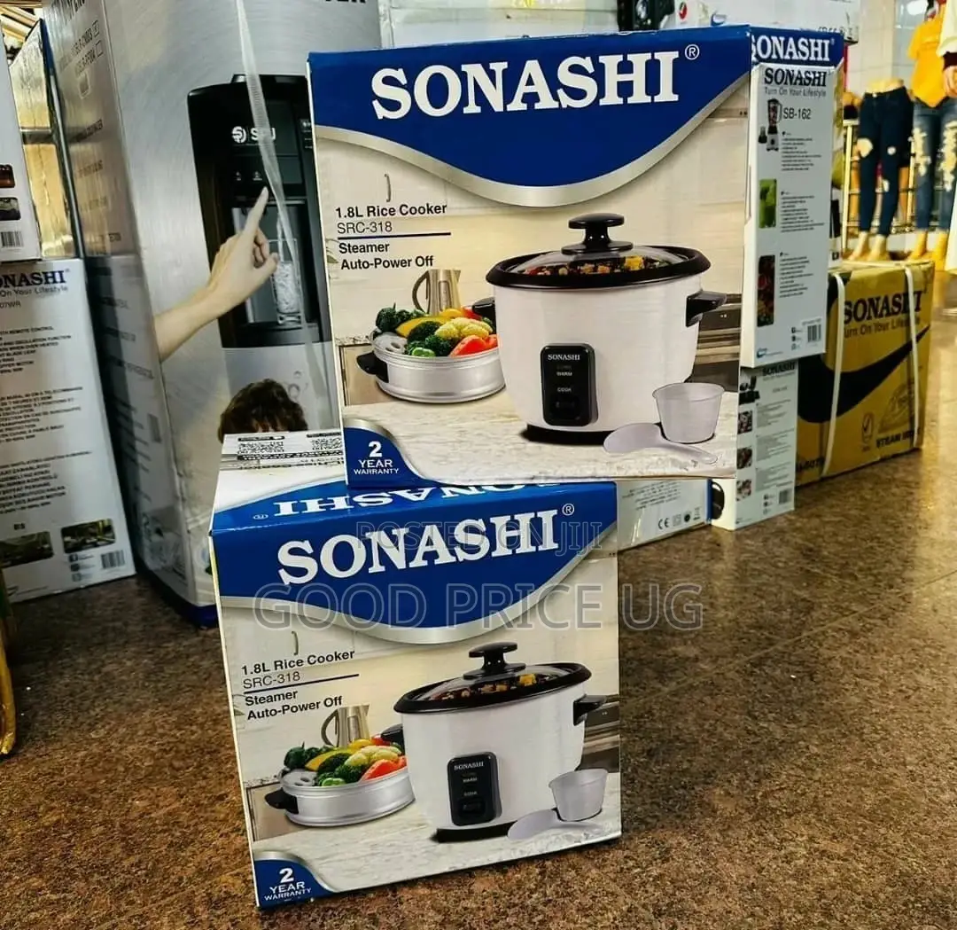 Sonashi 1.8l Rice Cooker With Steamer