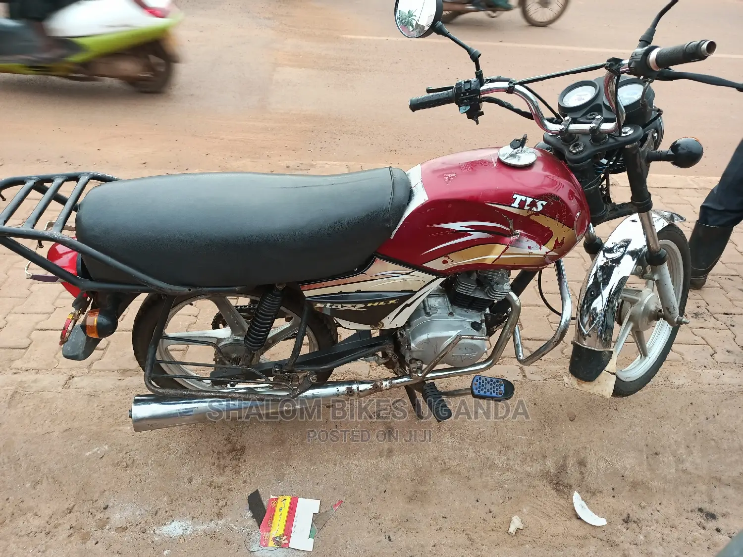 Jinan Qingqi QS100T-B 2014 Red