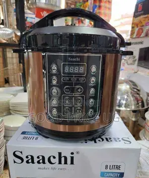 8 Litres Saachi Digital Pressure Cooker With 2 Yrs Warranty