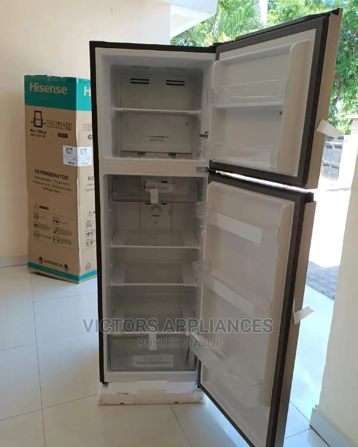 Hisense 328L Double Door Frost Free Refrigerator