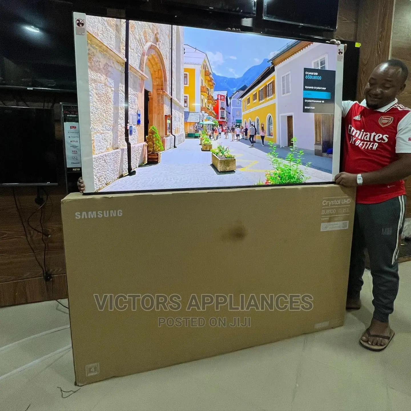 65inch Samsung Crystal Uhd Smart TV