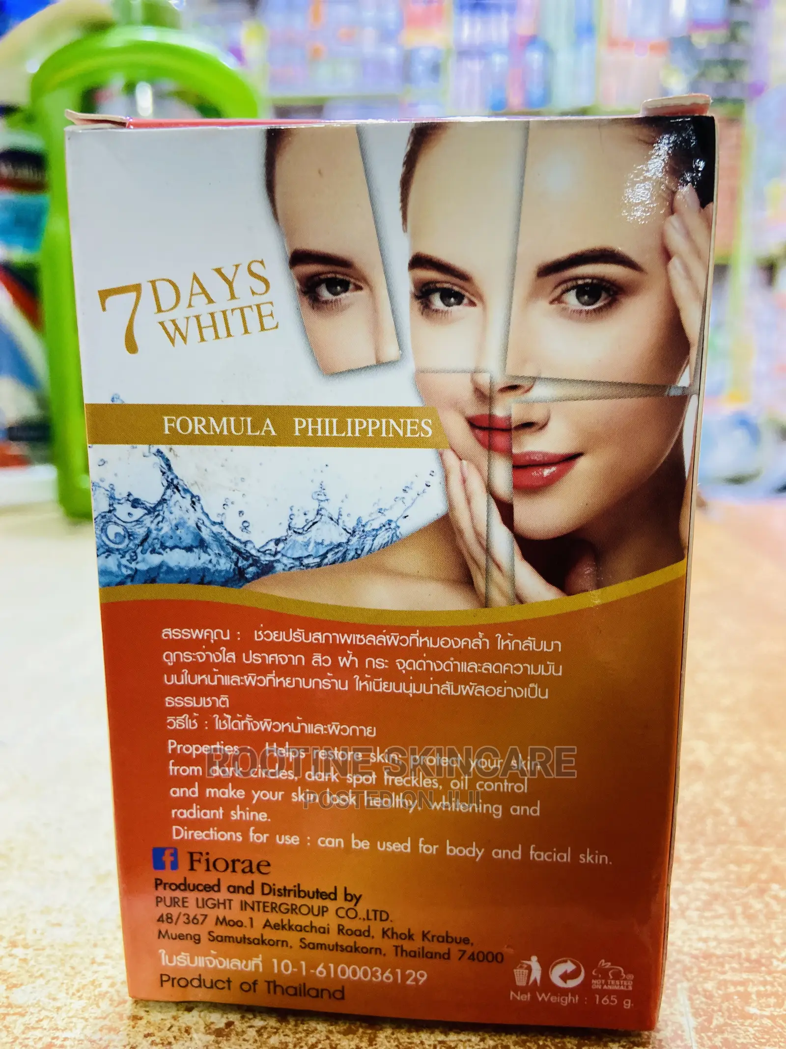 Florae Plus Whitening Soap ( 7 Days Skin Cleansing Glow)