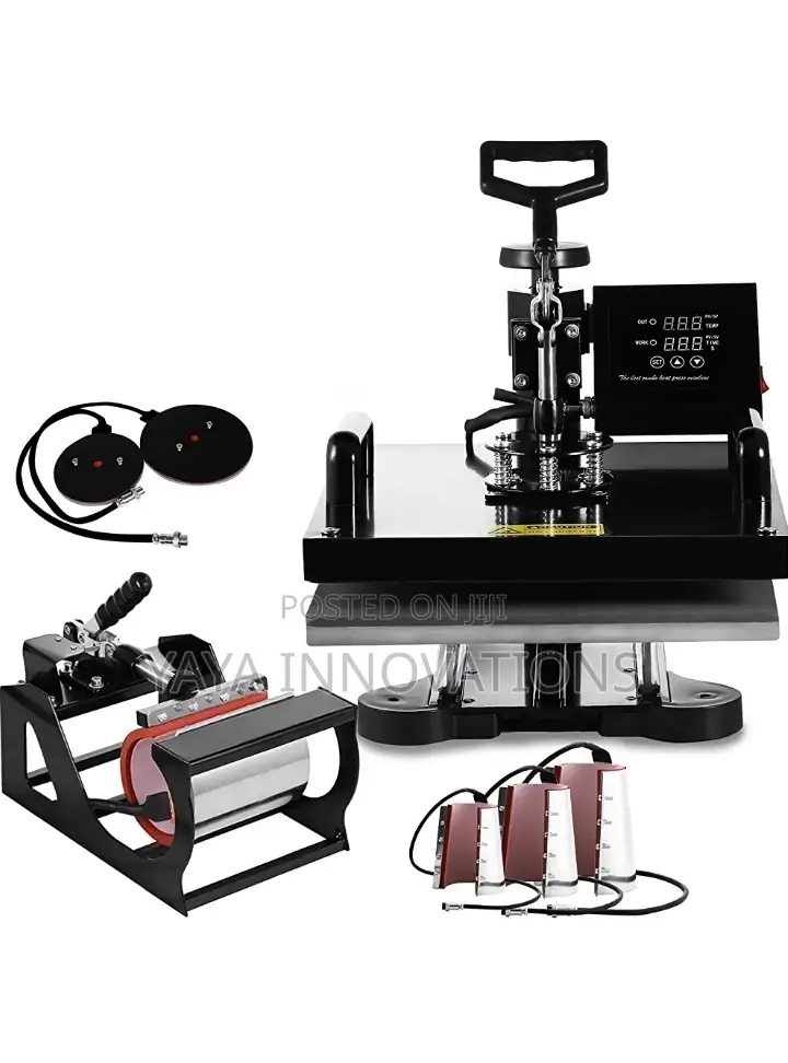 Combo Heat Press Machine 8 in 1 Efficient