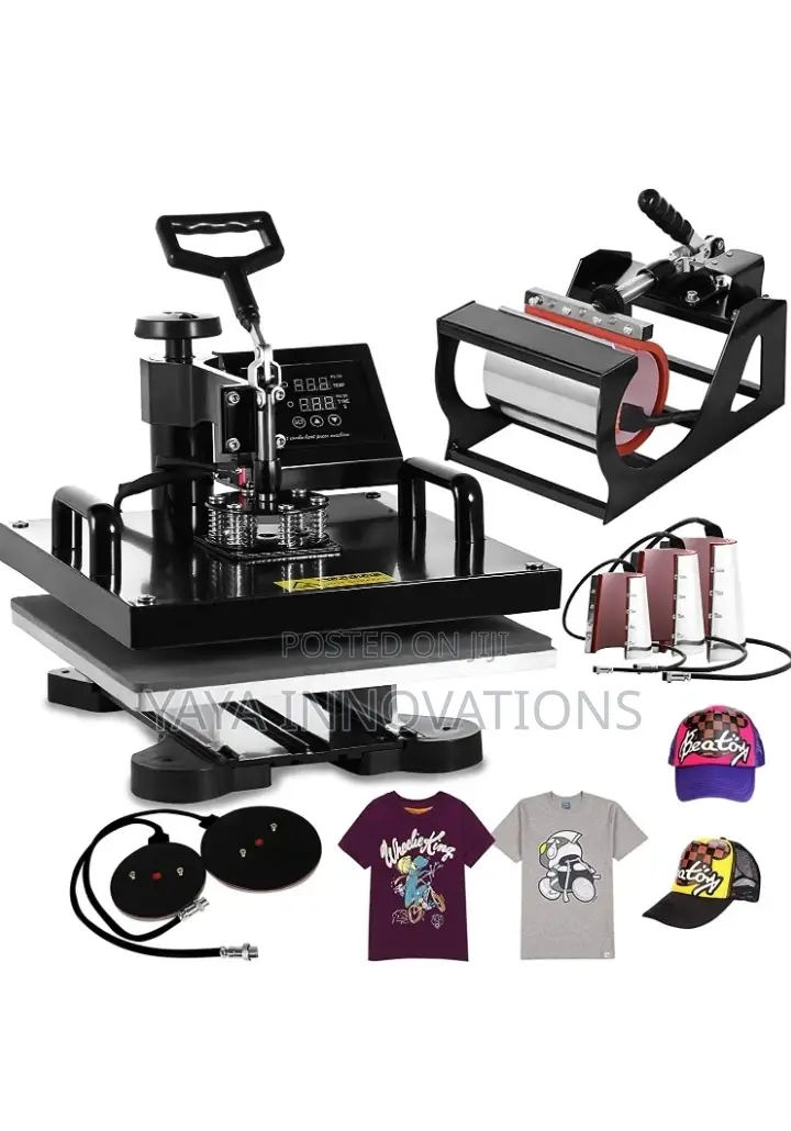 HEAT PRESS Machine 5 in 1- Upgraded