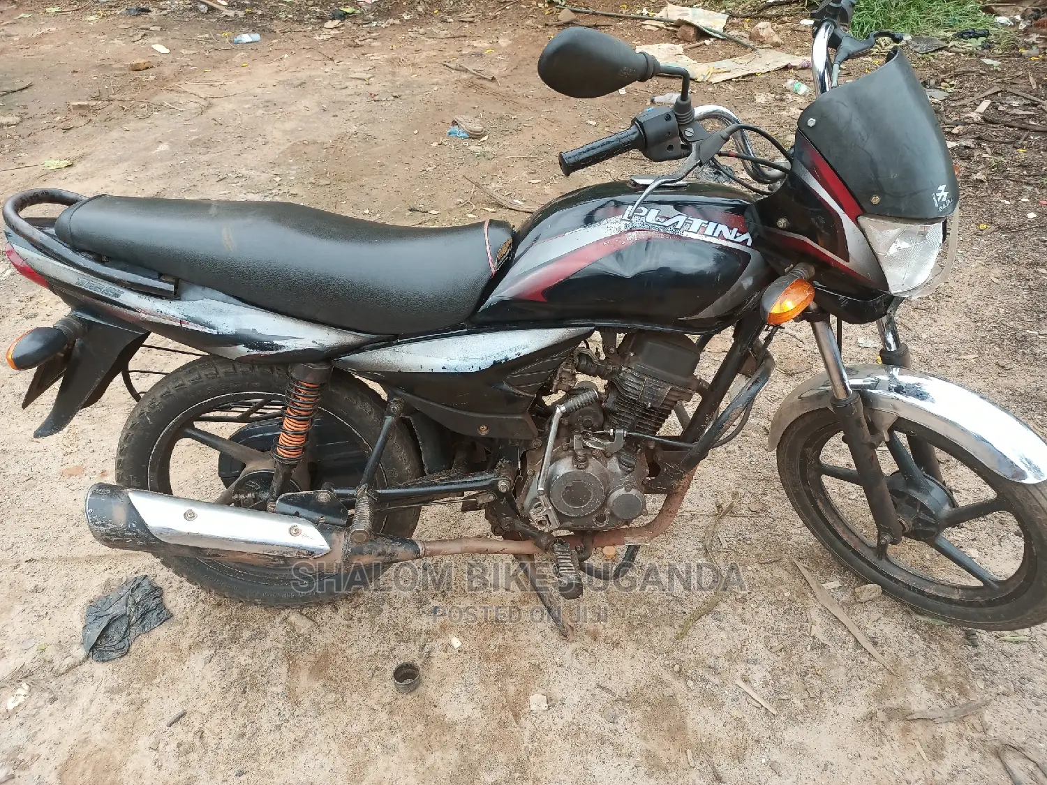 Bajaj Platina 110 2018 Brown