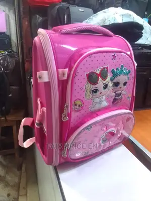 Kids Cartooned Backpack Bags.Large( Blue)