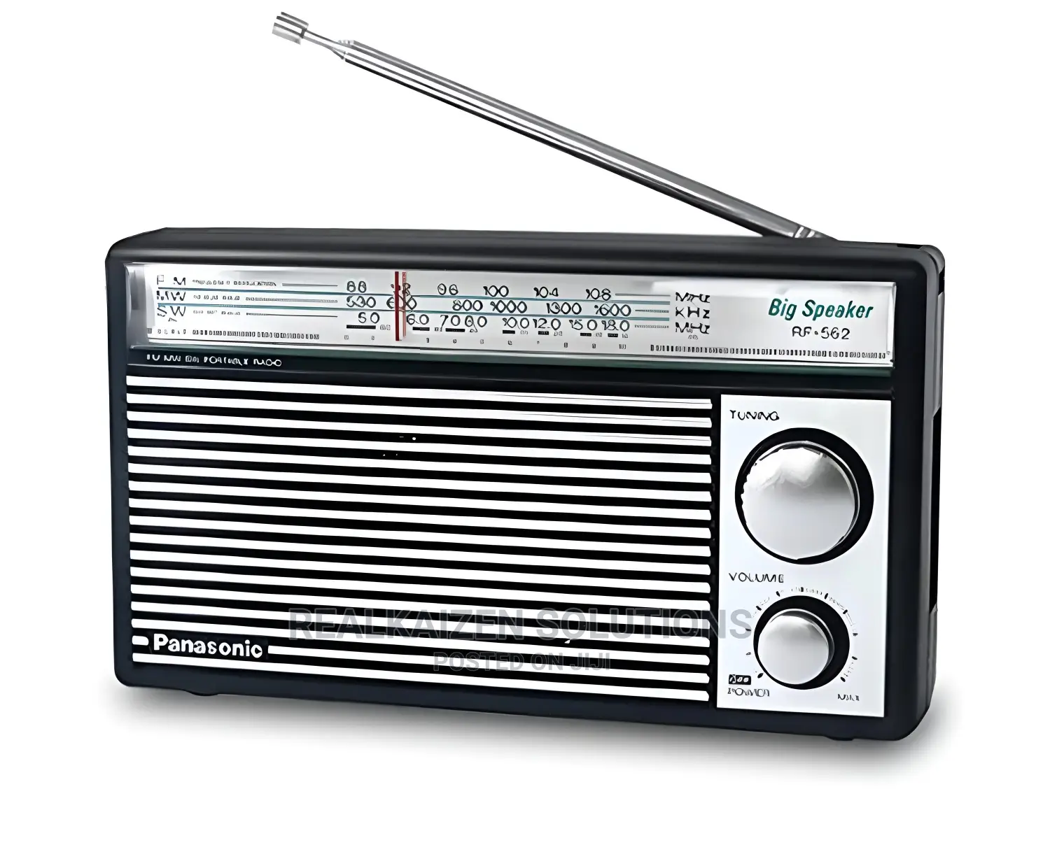 PANASONIC FM-MW-SW Portable Battery Retro Radio RF-562DD2