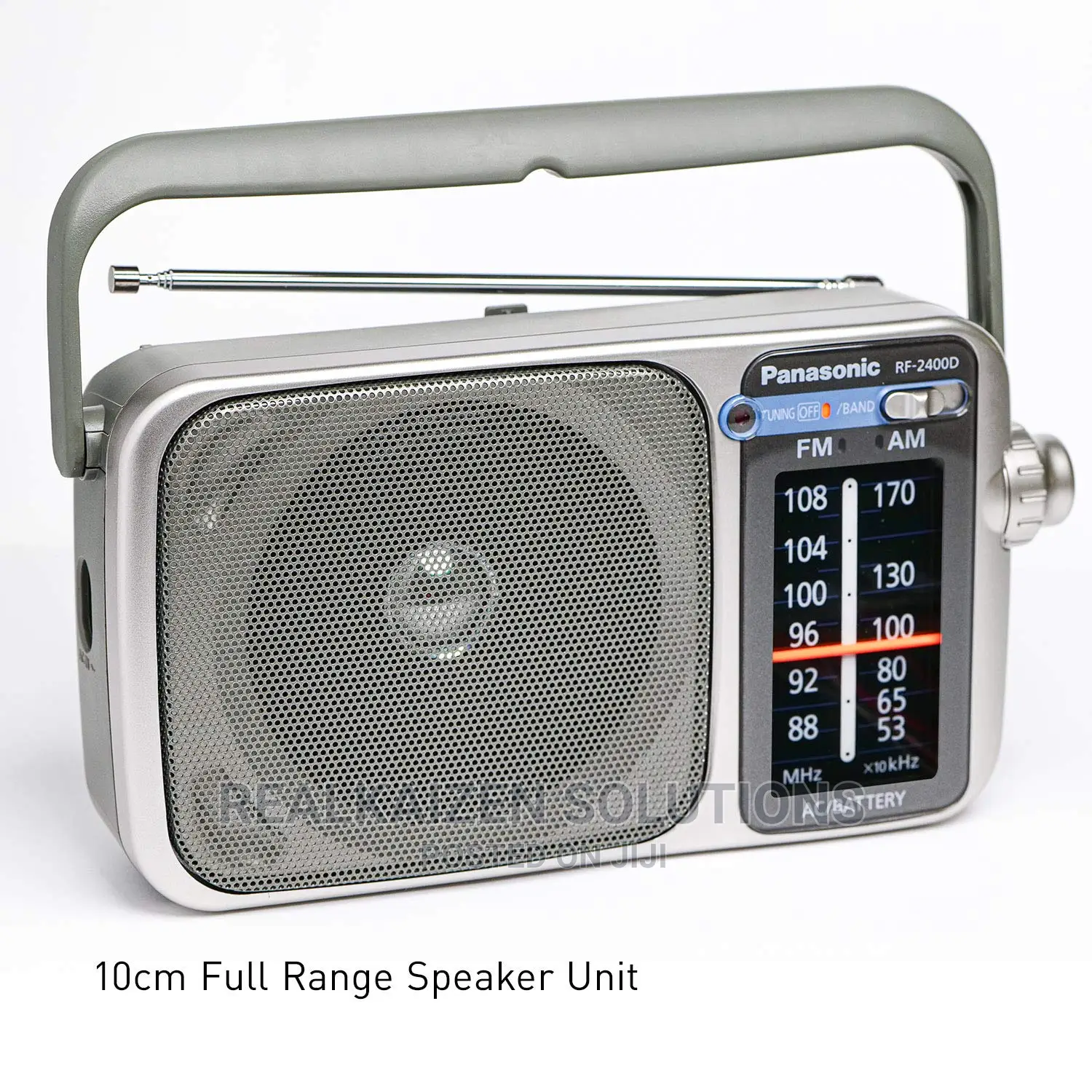 PANASONIC Portable AM | FM Battery AC Operated Analog Radio