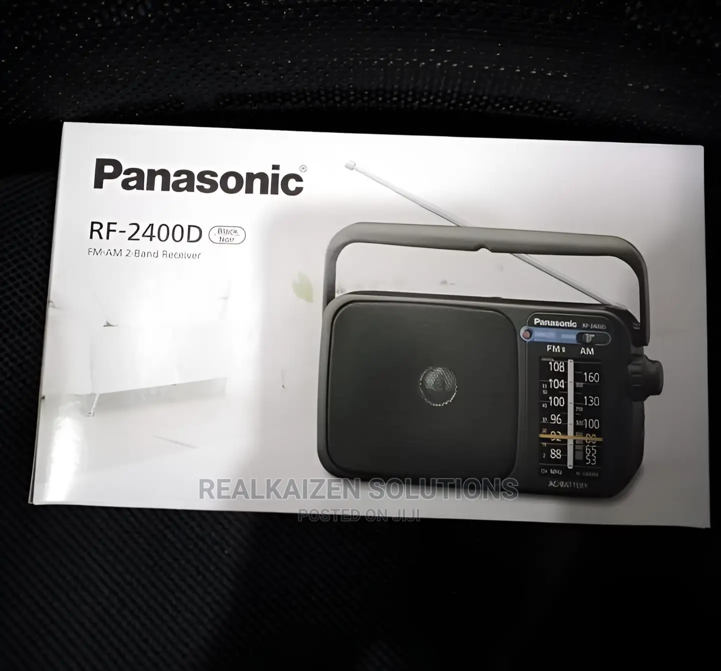 PANASONIC Portable AM | FM Battery AC Operated Analog Radio
