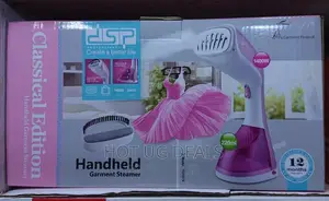 DSP Handheld Clothes Garment Steamer Mini Steam Iron- Pink