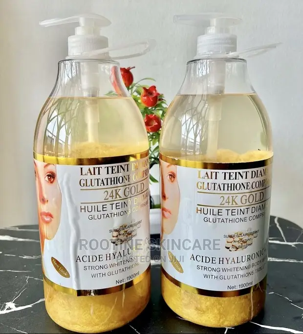 Glutathione Injection Milk Collagen Shower Gel for sale - Rootine Skincare   Price: USh 65,000 on Jiji.ug [Central Division]