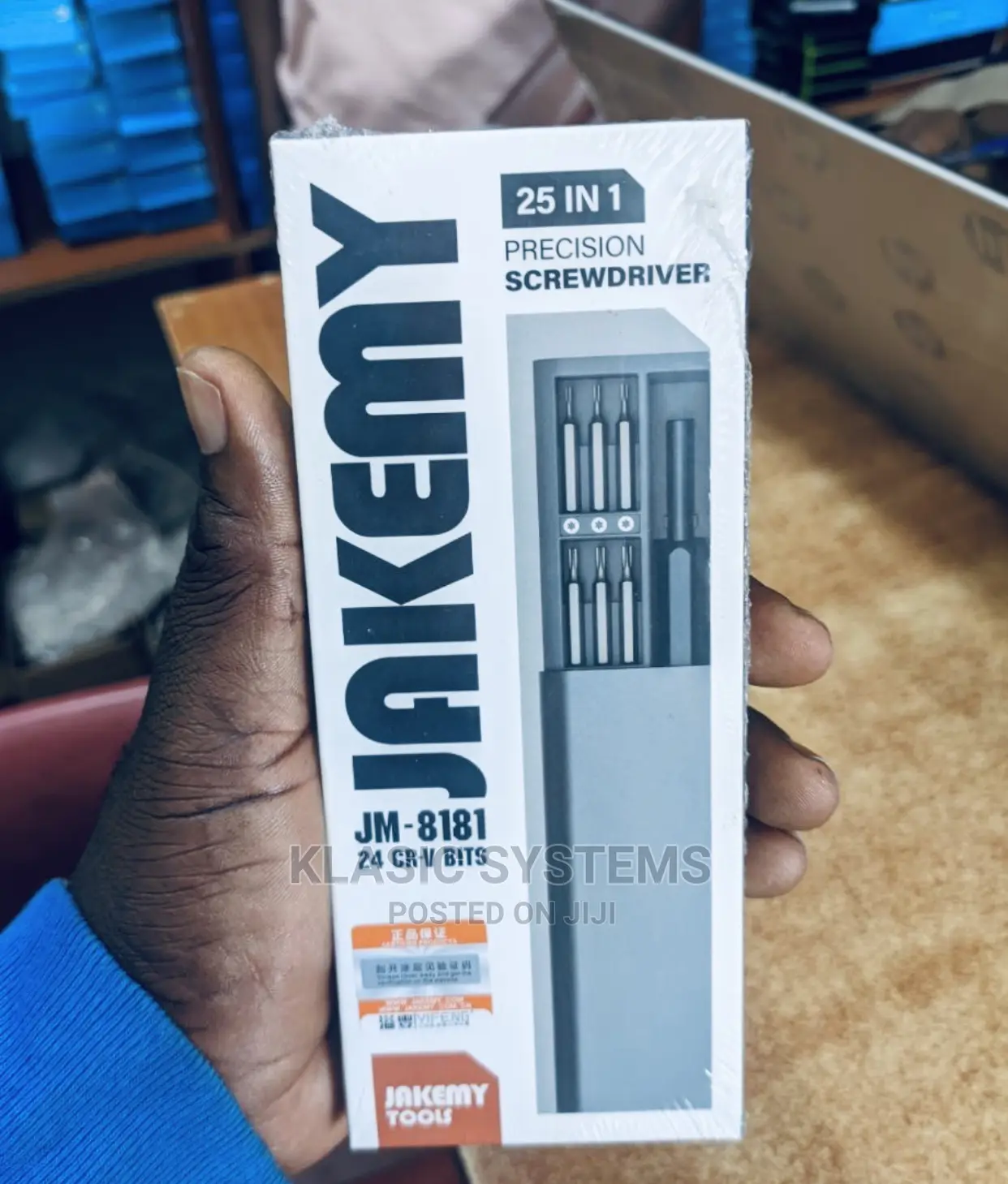 2023 JAKEMY 8181 HANDTOOL 25 in 1 :,::