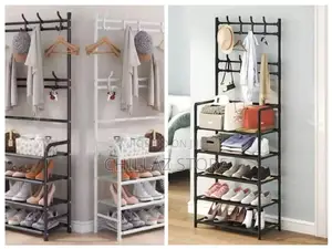 Shoe and Hat Rack.