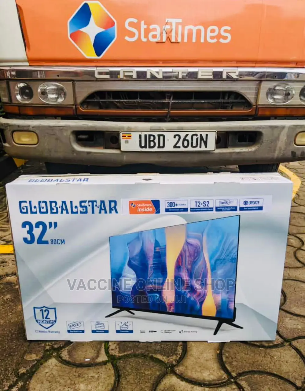 Globalstar 32 WTH Inbuilt Startime