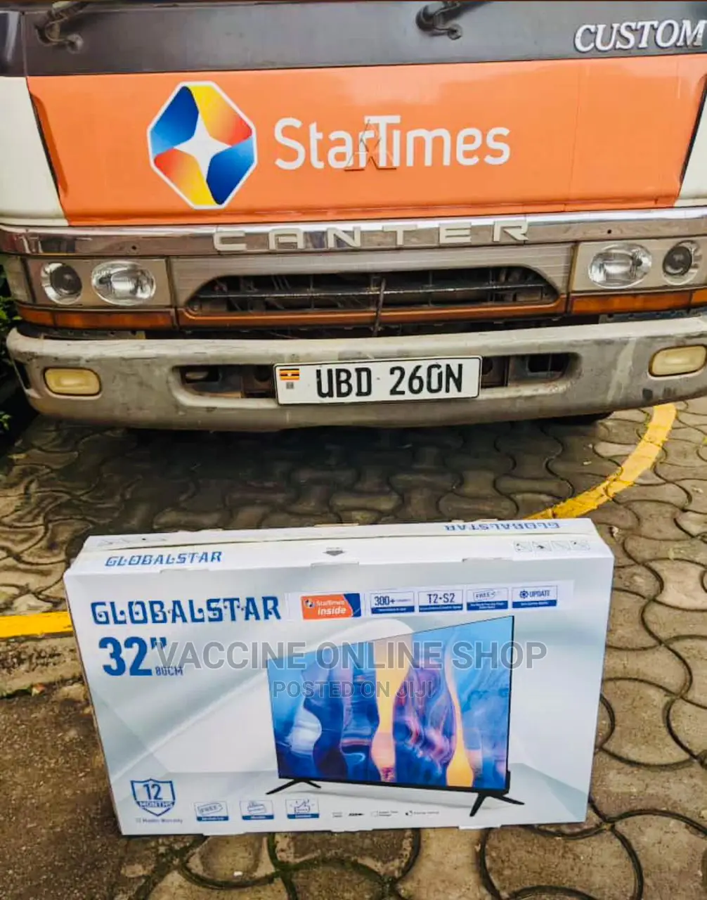 32inch WTH Inbuilt Startime Decoder