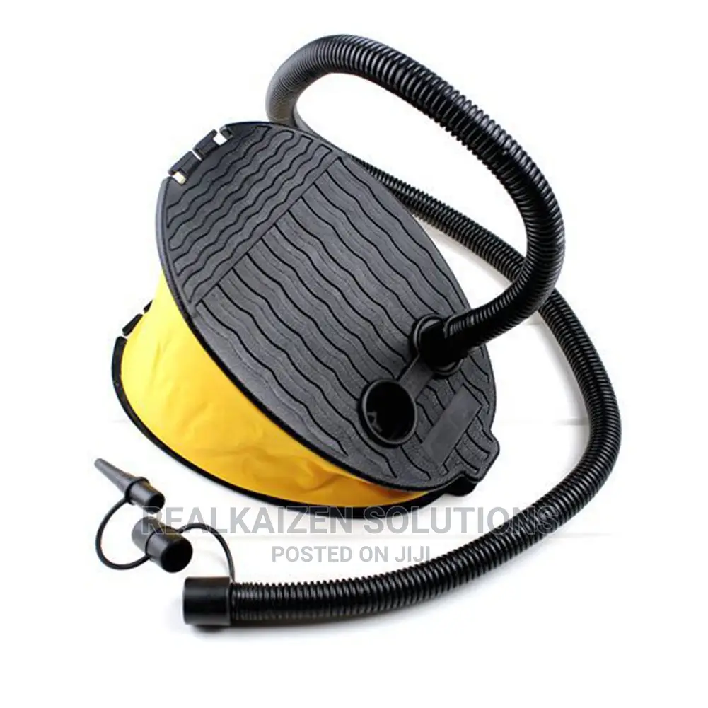 BELLOWS 3L Air Foot Pump With 3 Valves for Inflatables