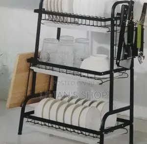 Stainless Steel 3 Tier Dish Rack