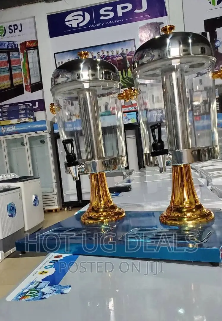 Double Juice Dispenser. Manual _ Glass