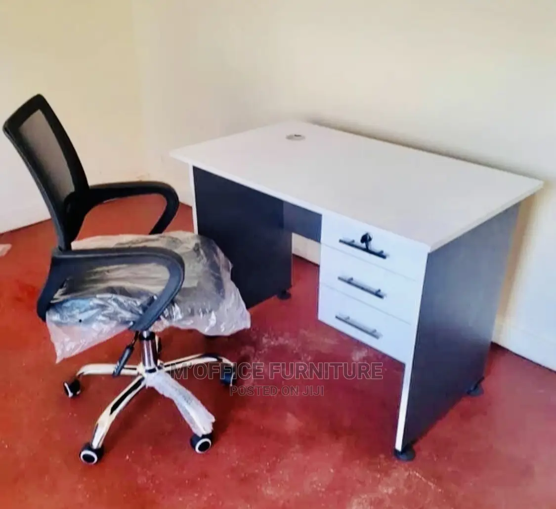 Office Chair and Office Desk (Office Set)