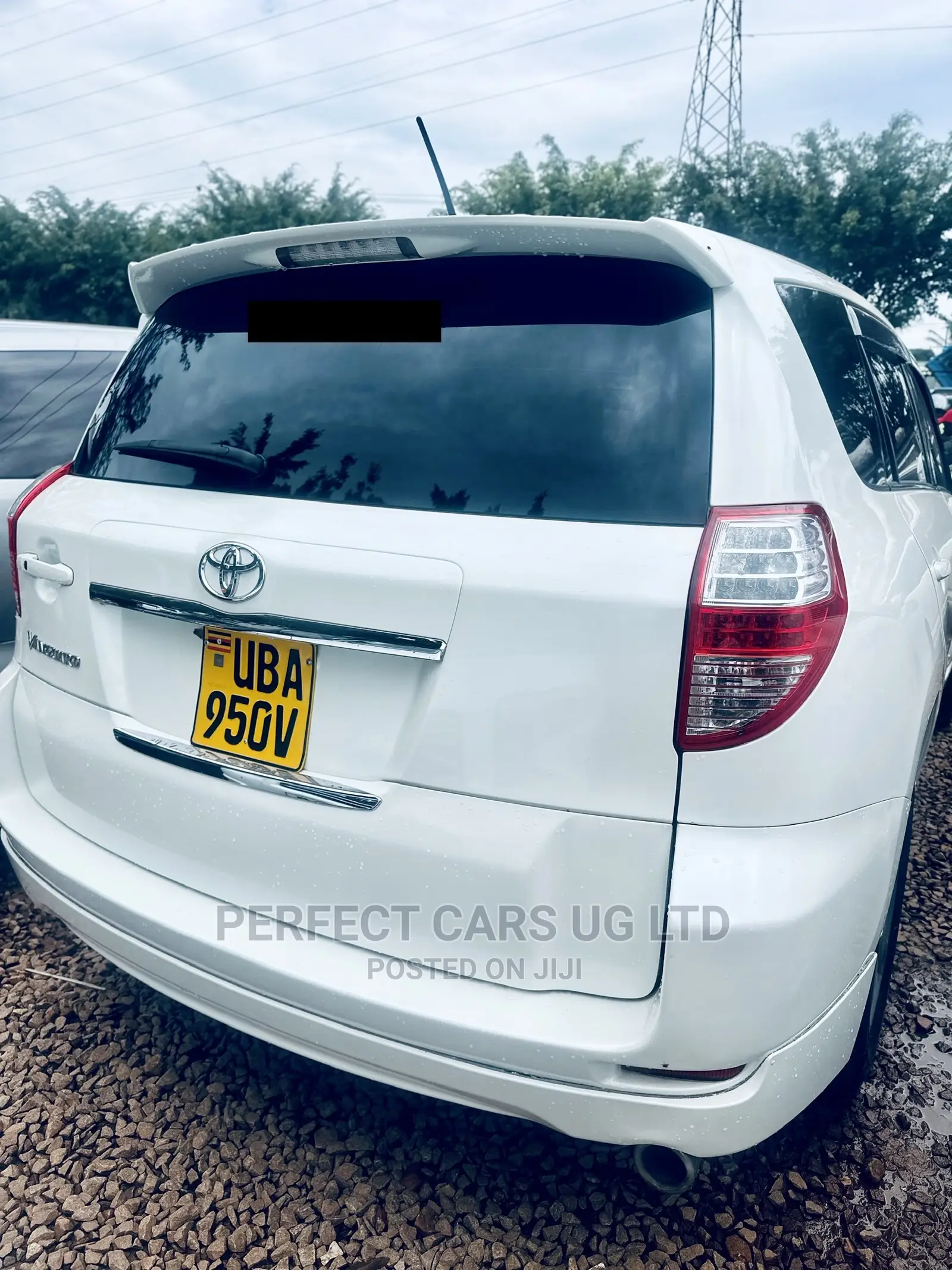Toyota Vanguard 2008 Off White
