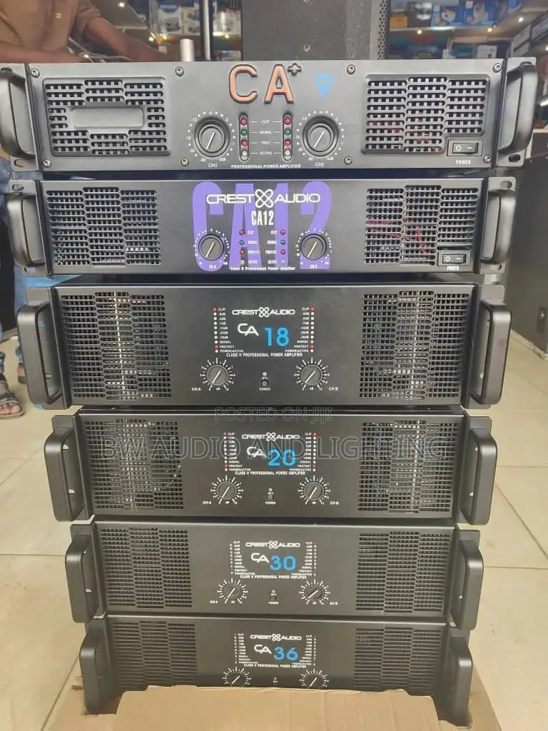 Power Amplifiers /Amplifers /Crest Audio Amplifer