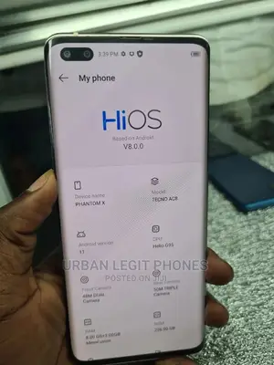 Tecno Phantom X 256 GB Blue