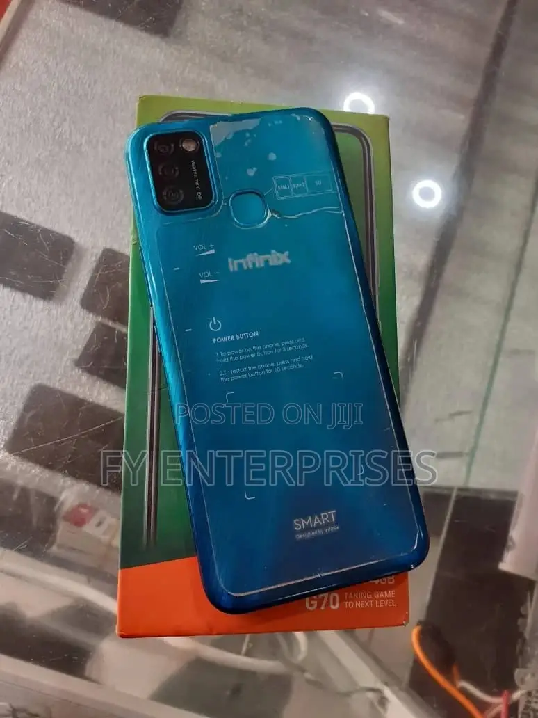 New Infinix Smart 6 32 GB Blue